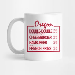 Oregon Burger Mug